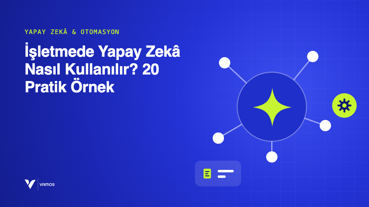 İşletmede Yapay Zekâ Nasıl Kullanılır? 20 Pratik Örnek